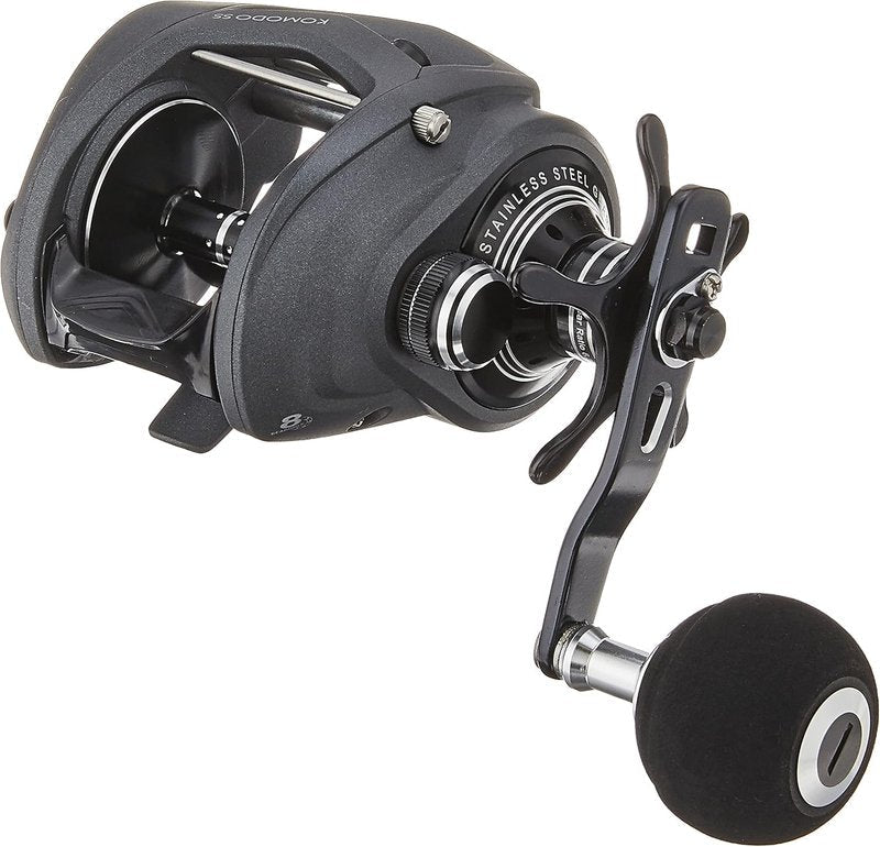 Okuma Komodo SS Baitcaster - Large Capacity Aluminum Frame & Stainless Steel Gears