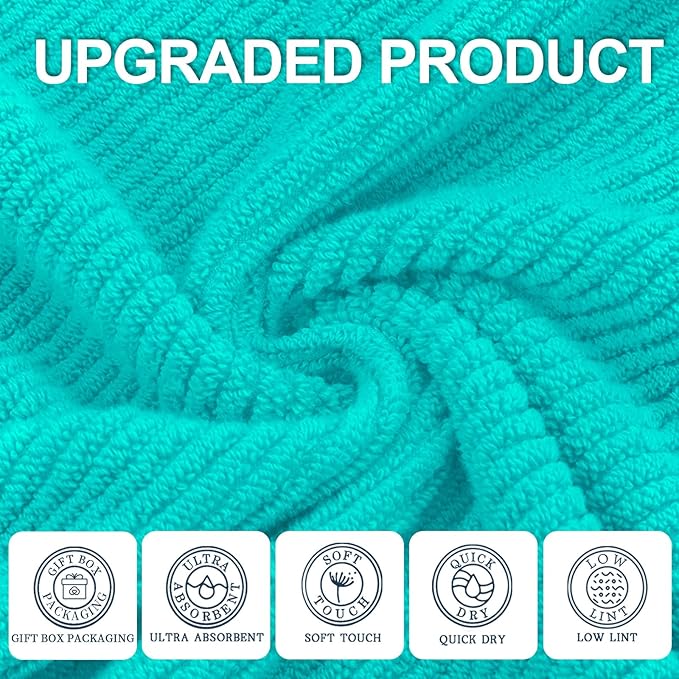 Turquoise Towels for Bathroom