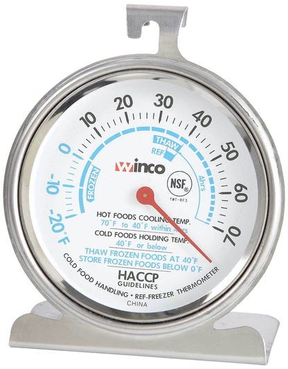 Winco 1-1/4-Inch Dial Digital Thermometer with 4-3/4-Inch Probe