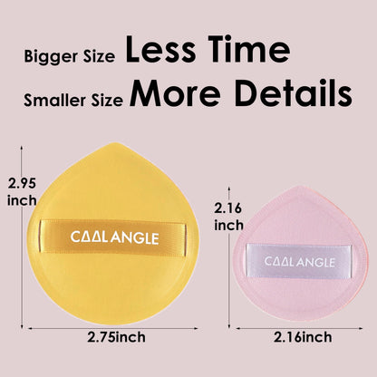 5Pcs Makeup Sponge For Foundation Concealer And Powder, Latex Free Blender Sponge For Natural And Easy Makeup Soft Long-lasting And Beginner-friendly, Green, Medium
