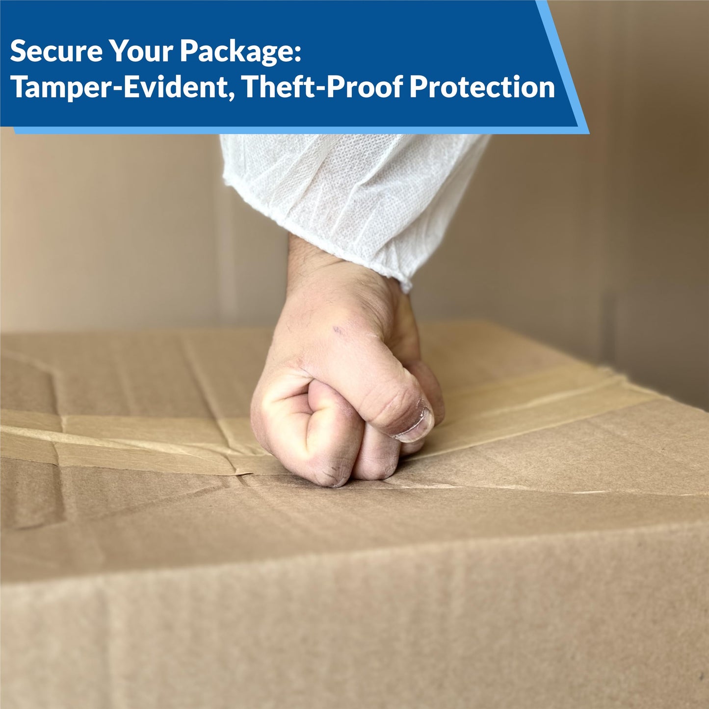3'' x 450 Feet Reinforced Water Activated Gummed Kraft Paper Tape, for Heavy Duty Secure Packing Shipping, Tamper Evident Gummed Tape, Brown - 1 Roll