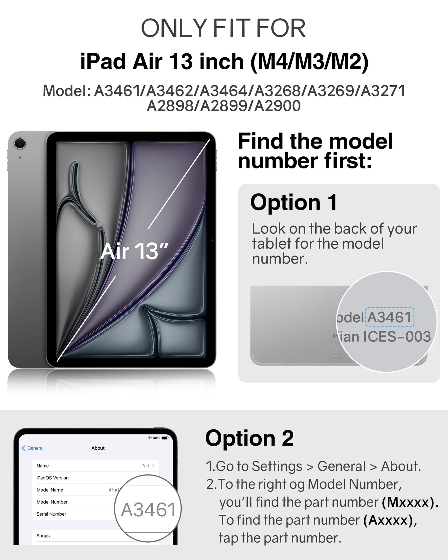 auaua Case for iPad Air 13 inch M4/M3/M2(2026/2025/2024), with Pencil Holder and Pocket, Multiple Viewing Angles, Magnetic Closure, Auto Sleep/Wake (Brown)
