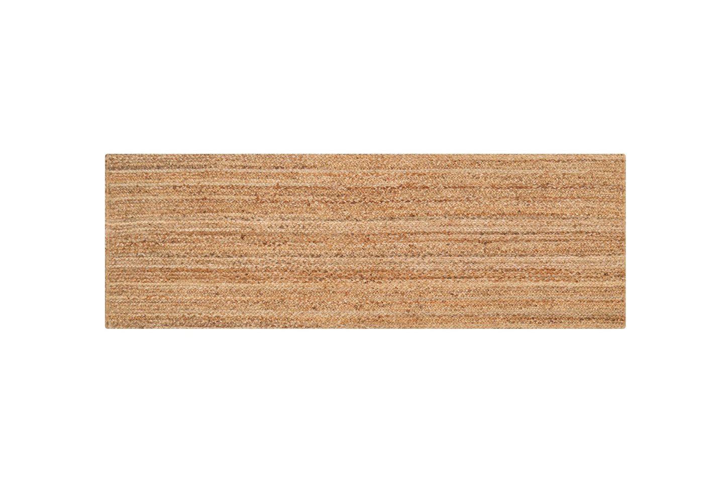 Savi Home Hand Braided Jute Runner Rug 24x72 Reversible Farmhouse Rugs for Hallway, Kitchen, Living Room, Bedroom - 2x6' - Natural