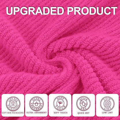Hot Pink Towels