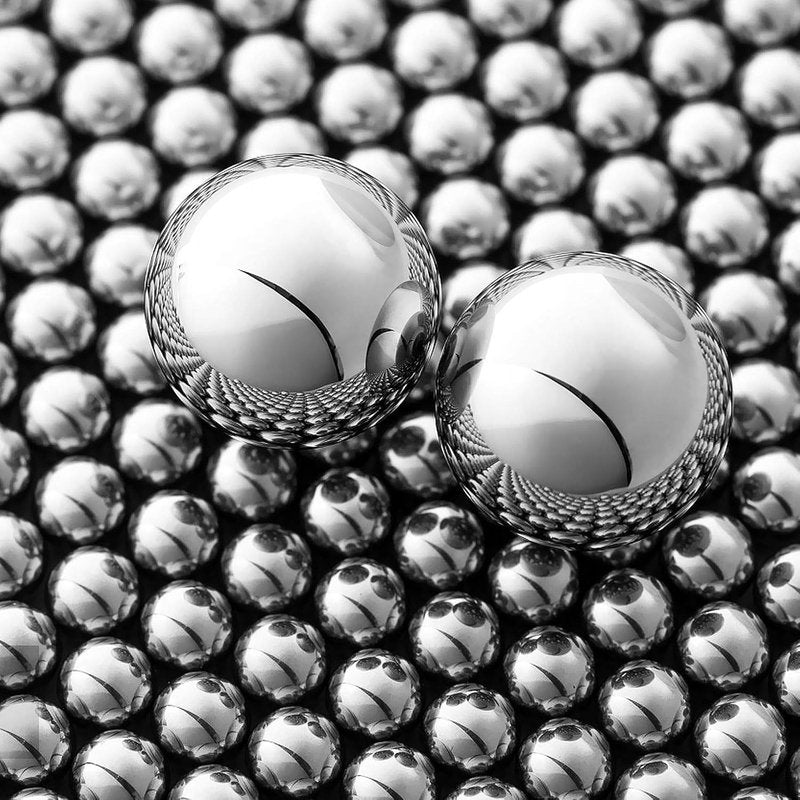 Precision Steel Bearing Balls - 1200 Pcs 9mm Slingshot Ammo | Ideal for Hunting & Target Practice