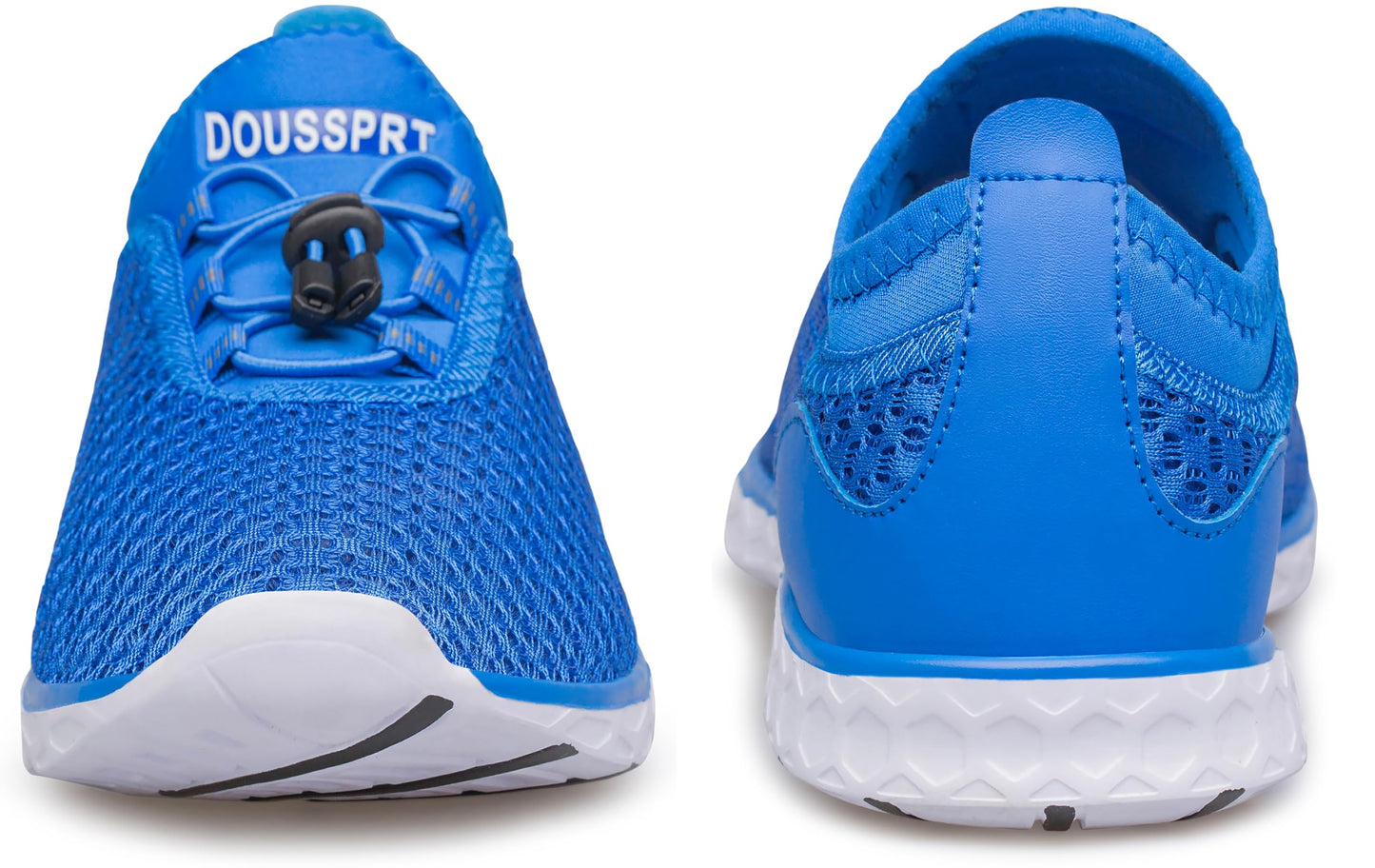 DOUSSPRT Men's Water Shoes Quick Drying Sports Aqua Shoes RoyalBlue Size 13