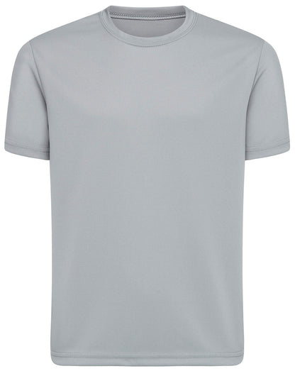 Opna Youth Boys Dri Fit Athletic T Shirts for Boys & Girls Sports Undershirt – Youth & Teen Sizes Silver-S