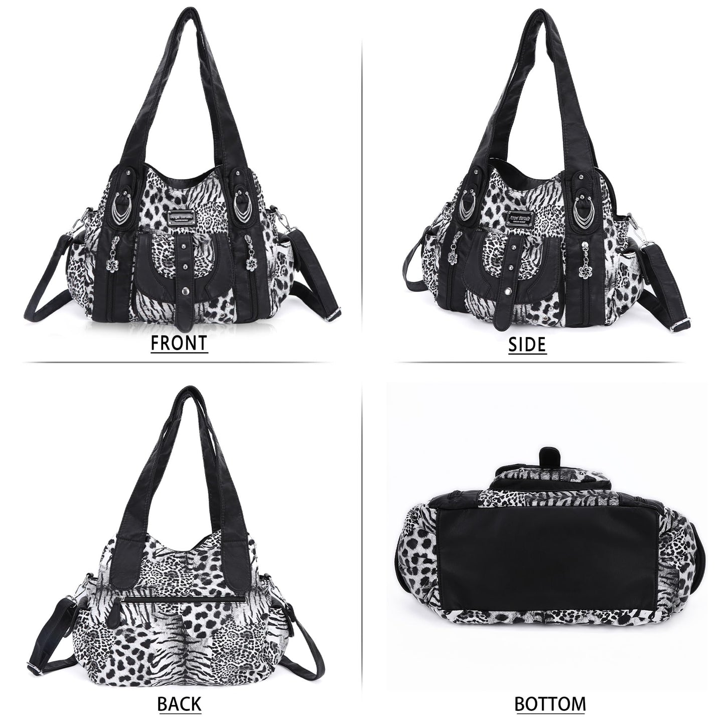 Angel Barcelo Hobo Bag for Women Crossbody Purse and Handbags Shoulder Bags