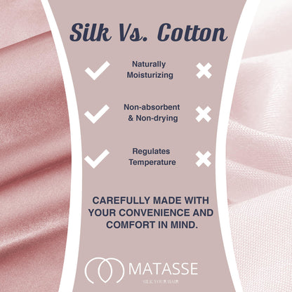 MATASSE Silk Eye Mask for Sleeping with Adjustable Elastic Band - 3D Contoured, Eye Cover Sleep Mask w/Genuine Mulberry Silk Including The Strap for Women, Men (Black)
