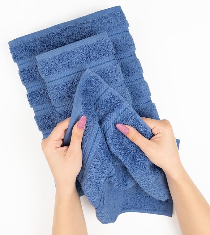 American Soft Linen 35x70 Jumbo Large Bath Towel, 600 GSM 100% Cotton Turkish