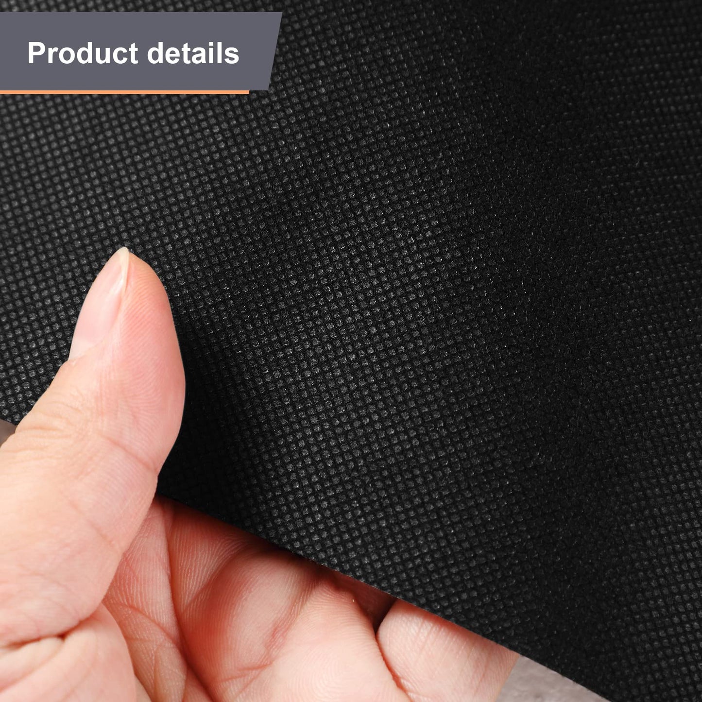 Shappy Black Carpet Runner Rug for Party 55gsm Black Runner for Prom Thickness with Carpet Tape Hallway Rug for Graduate Wedding Party Dance Floor Outdoor Accessories (4 x 16.4 Feet)