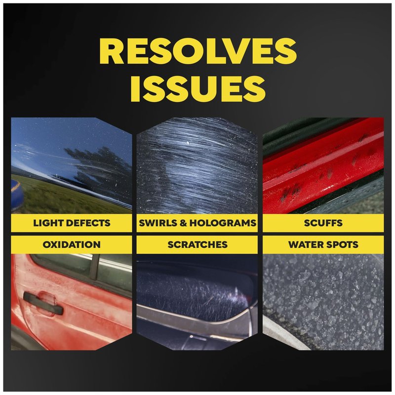 Meguiar’s Mirror Glaze M105 Ultra-Cut Compound, Car Rubbing Compound for Removing Scratches and Heavy Swirls While Adding Shine, Safe and Effective on All Glossy Car Paint and Clear Coats, 8 oz