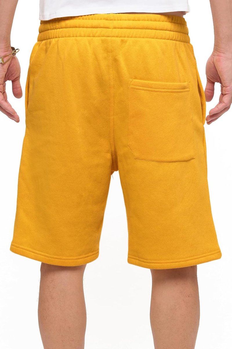 Men’s Fleece Workout Shorts - Classic Casual Style with Elastic Waist | PROGO USA