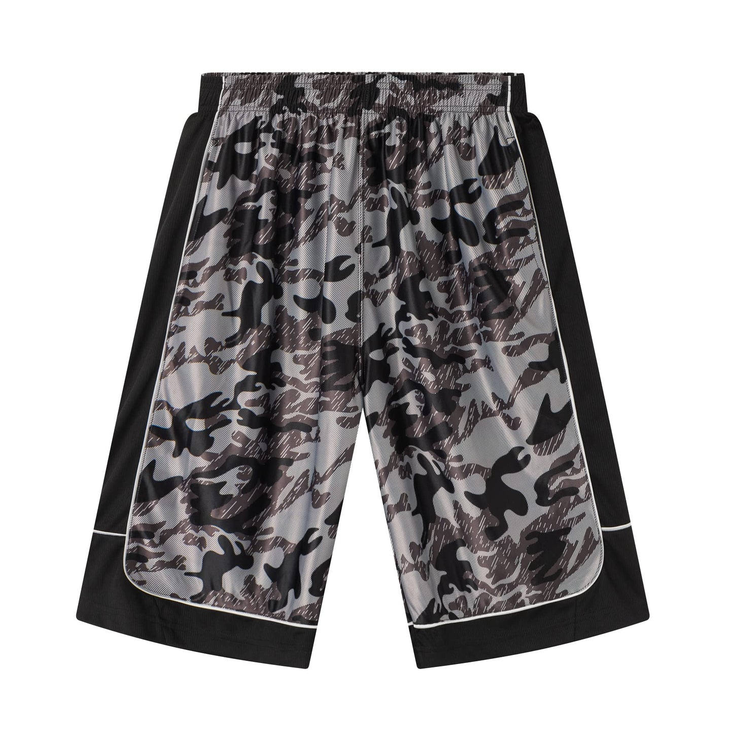 Abovewater Men's Basketball Shorts Quick-Dry Running & Gym Shorts with Drawstring & Pockets (Brown, XL)