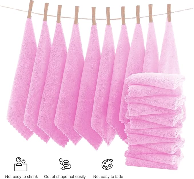 MOONQUEEN Ultra Soft Premium Washcloths Set