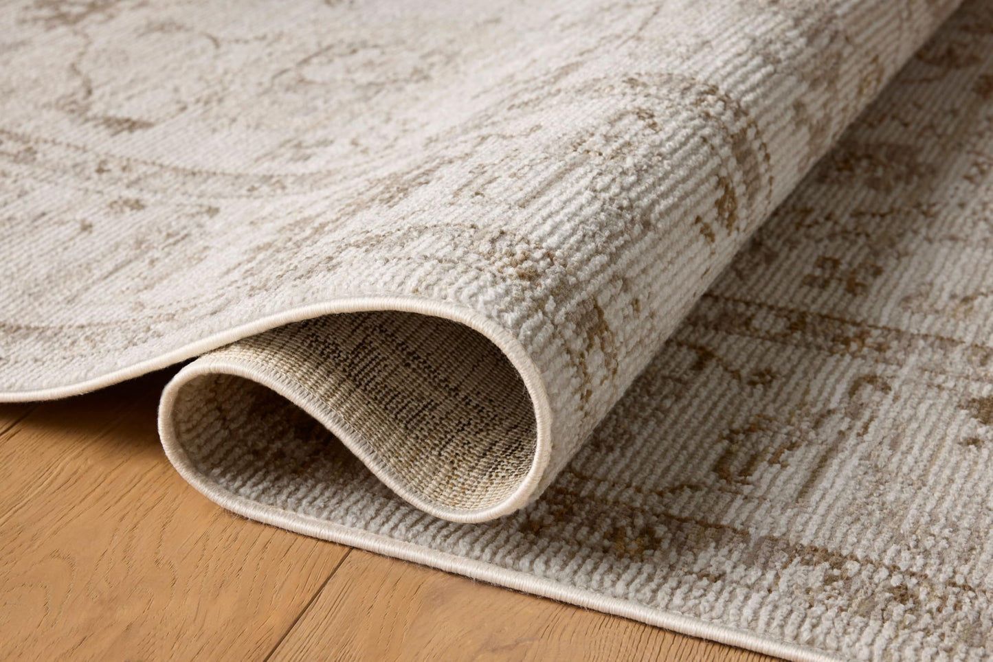Loloi Magnolia Home by Joanna Gaines Pace Collection PAC-01 Natural/Stone 5'-3" x 7'-6" Area Rug