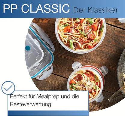 LOCK & LOCK Easy Essentials Food Lids/Pantry Storage/Airtight Containers, BPA Free, Rectangle - 8 Cup - for Cookies, Clear