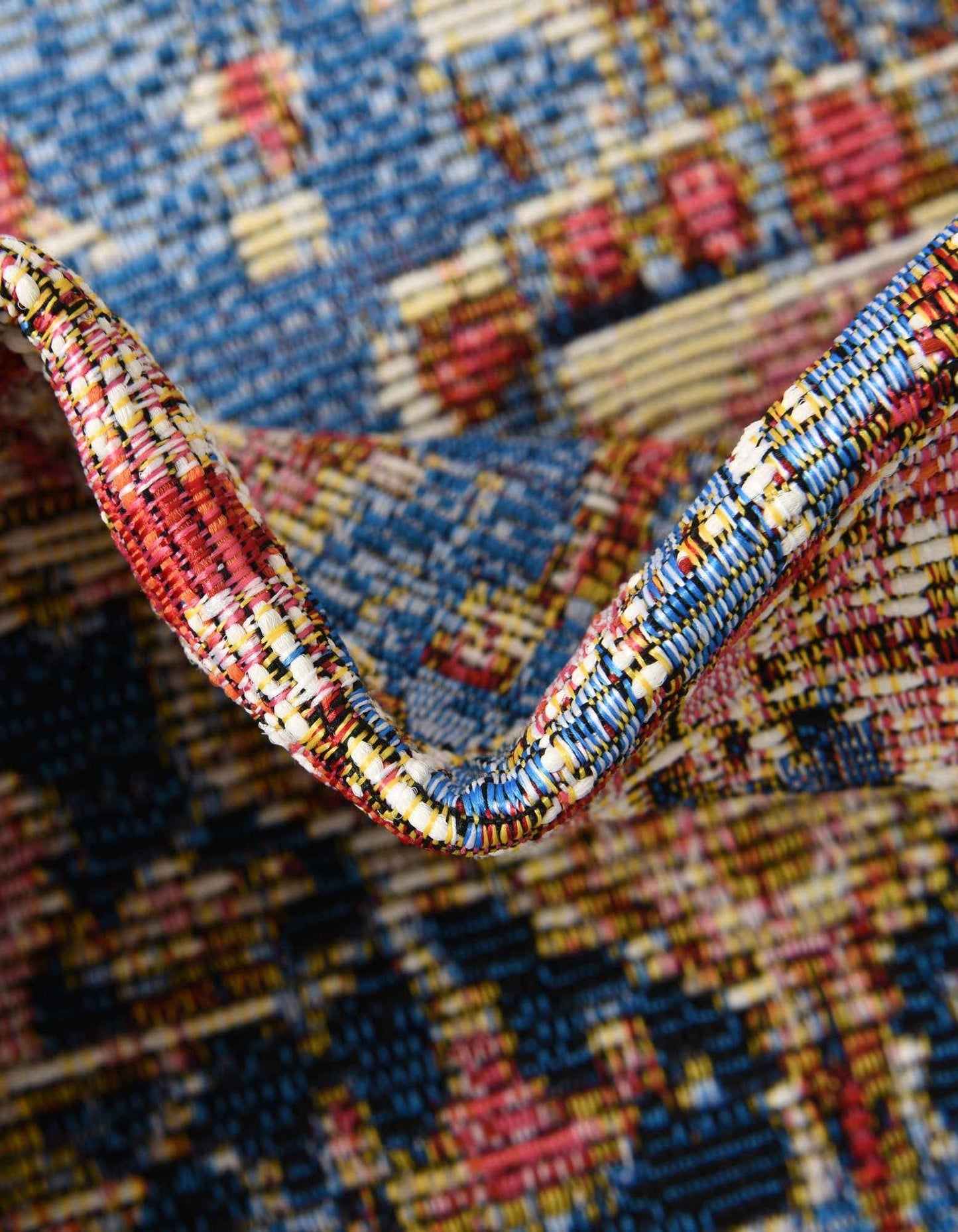 Unique Loom Outdoor Traditional Collection Area Rug - Limon (2' 7" x 10' Runner Multi/Red)