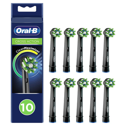 Oral B Cross Action Electric Toothbrush Replacement Brush Heads Refill, 4Count