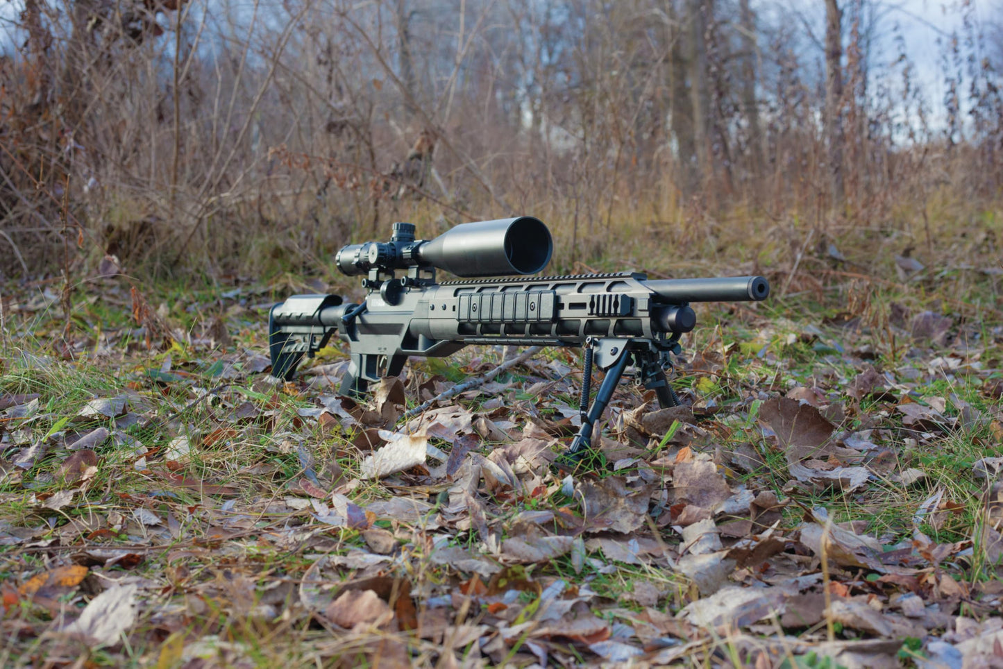 Benjamin Armada BTAP17SX .177- Caliber Pellet PCP Hunting/ Target Air Rifle And Scope
