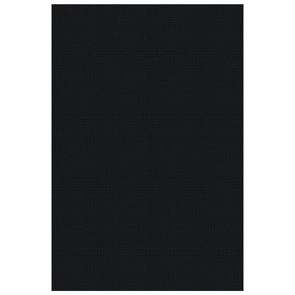 KOZYFLY Washable Area Rug 2x3 Ft Small Entryway Rug Indoor Door Mat Non Slip Front Door Rugs Indoor Braided Cotton Floor Carpet for Front Entrance Bathroom Kitchen Foyer, Black