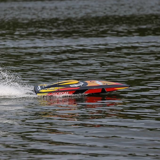 Pro Boat Sonicwake V2 36 Self-Righting Brushless RC Boat Deep-V RTR Batteries and Charger Not Inccuded Black PRB08032V2T1