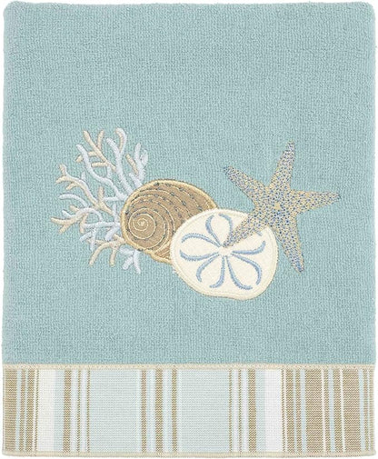 Avanti Linens - 3pc Towel Set, Soft & Absorbent Cotton, Coastal Home Decor