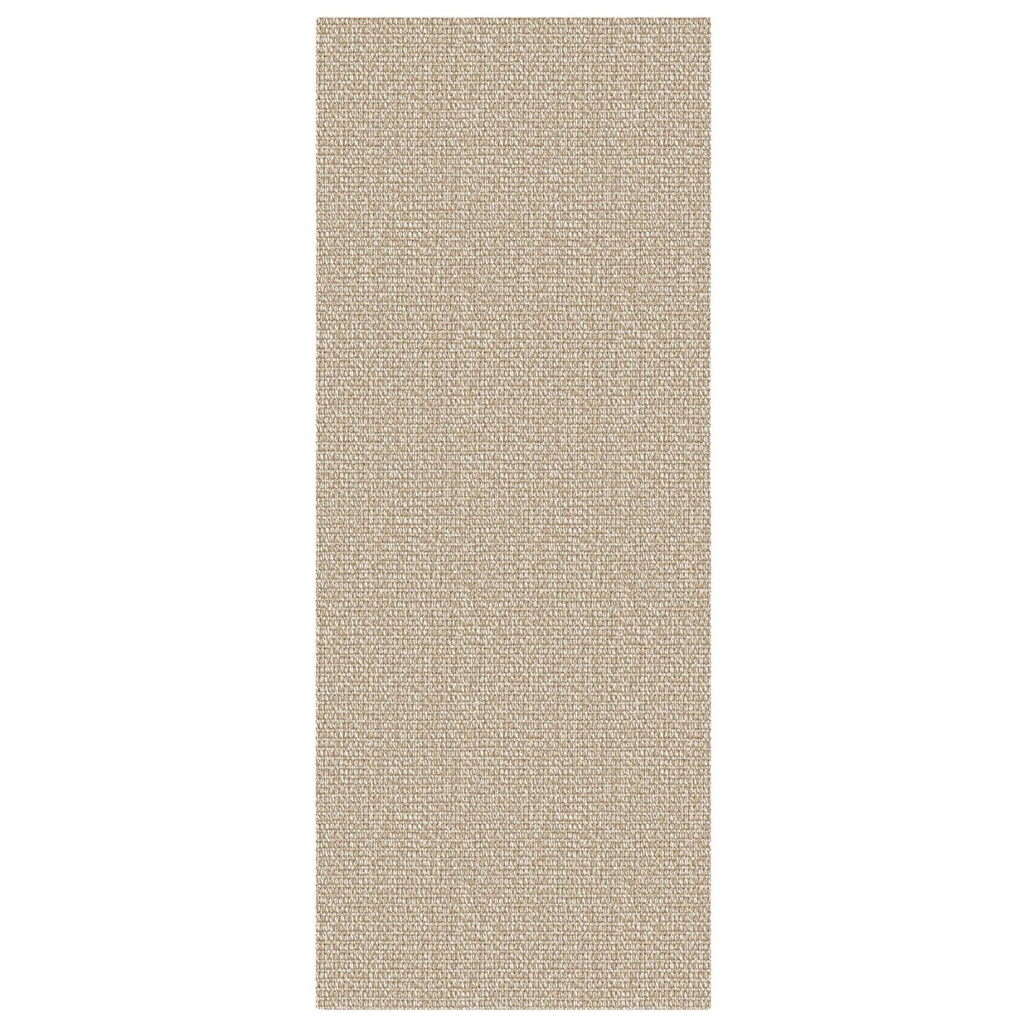 Lansny Washable Runner Rug 2x6 Runners for Hallway Braided Cotton Entryway Runner with Non Slip Backing Indoor Carpet Runners for Kitchen Bedroom, Khaki/Beige