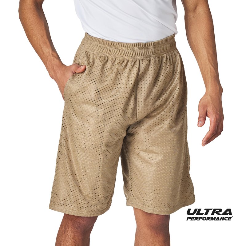 Ultra Performance Men's Athletic Mesh Short's 3 Pack Mens Basketball Shorts Gym Workout & Sport Short with Pockets for Men