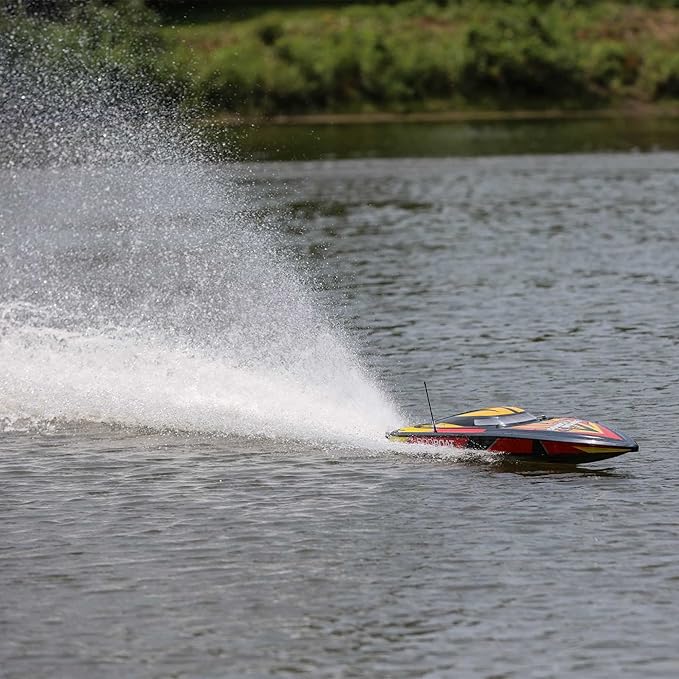 Pro Boat Sonicwake V2 36 Self-Righting Brushless RC Boat Deep-V RTR Batteries and Charger Not Inccuded Black PRB08032V2T1