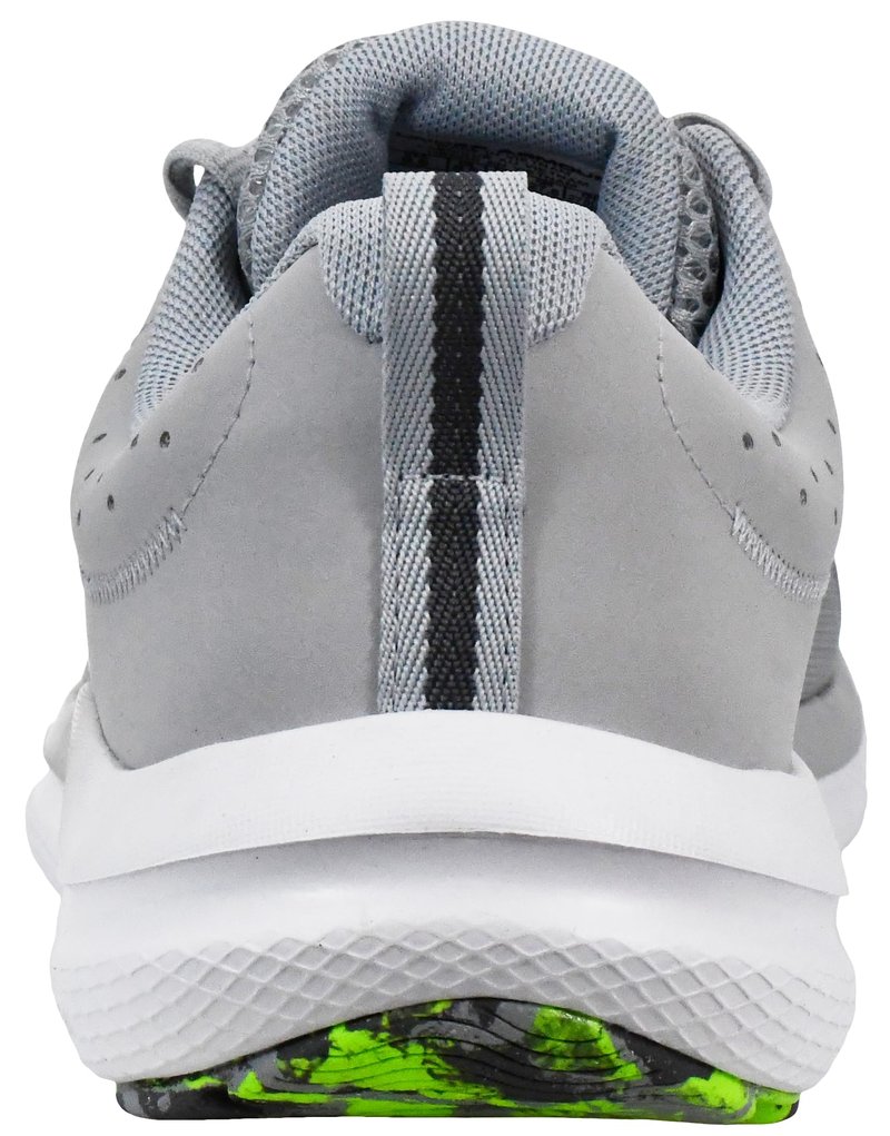 Under Armour Men's Charged Assert 10 Shoes, (011) Mod Gray/Mod Gray/Hyper Green, 10