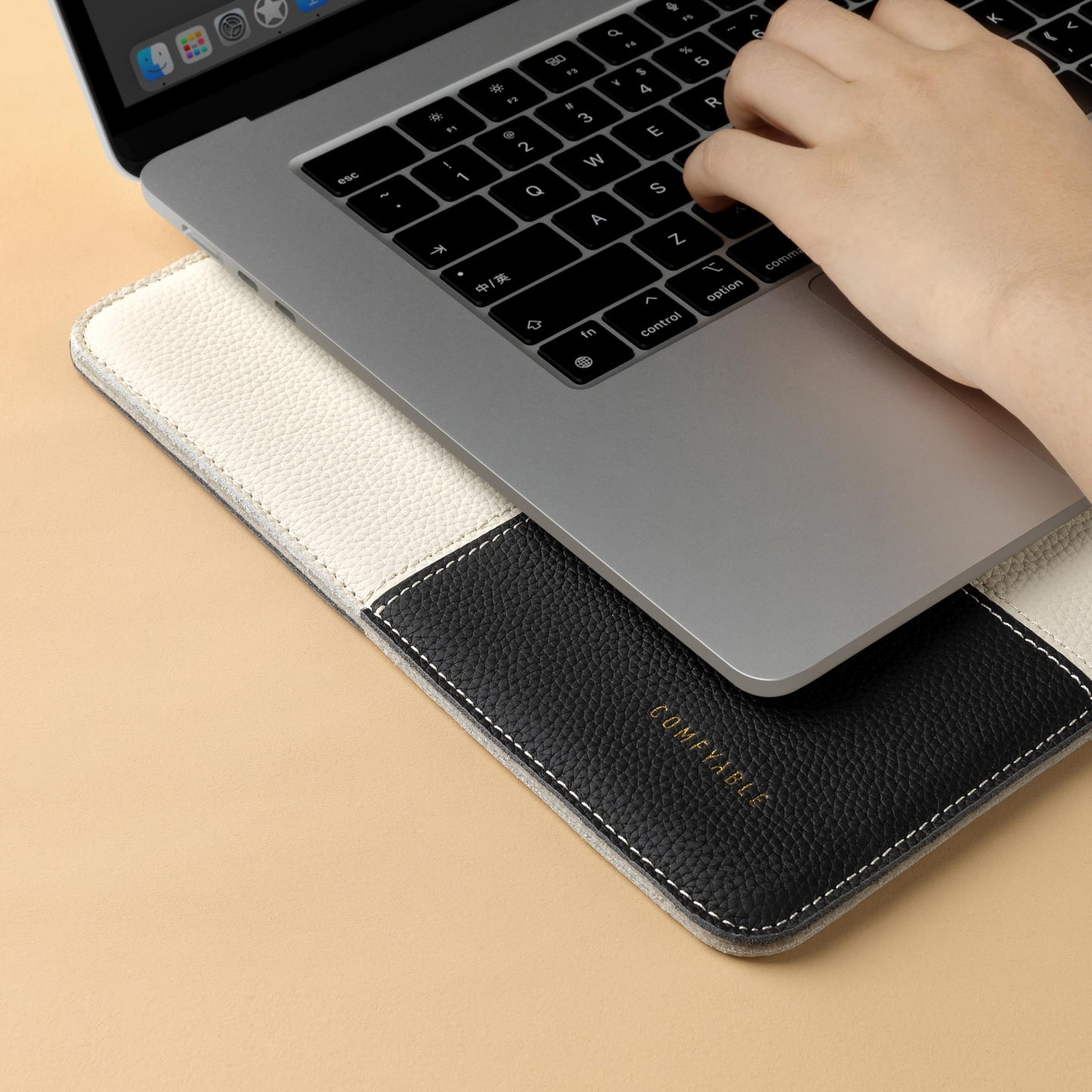 Comfyable Laptop Sleeve 14 Inch Precisely Compatible with MacBook Pro 14-inch M5 2025 M4 M3 M2 Pro/Max M1 2021 & Old Versioned 13 Inch MacBook Pro/MacBook Air, Genuine Leather Protective Case Cover