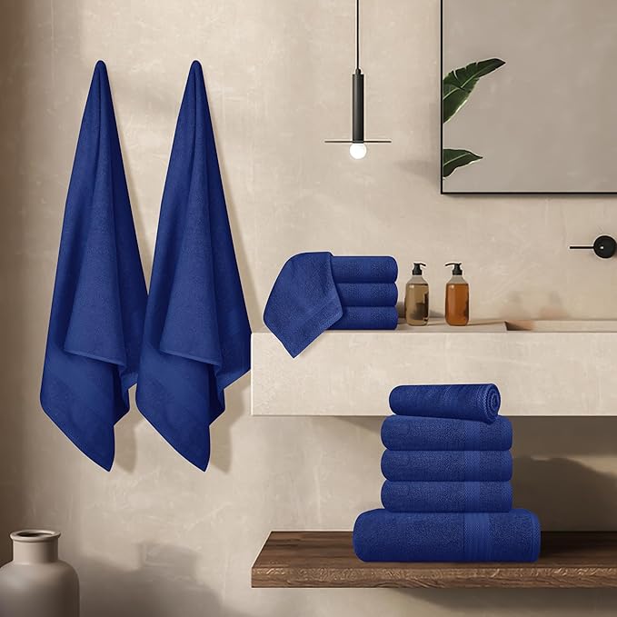 GLAMBURG Ultra Soft 24-Piece Towel Set