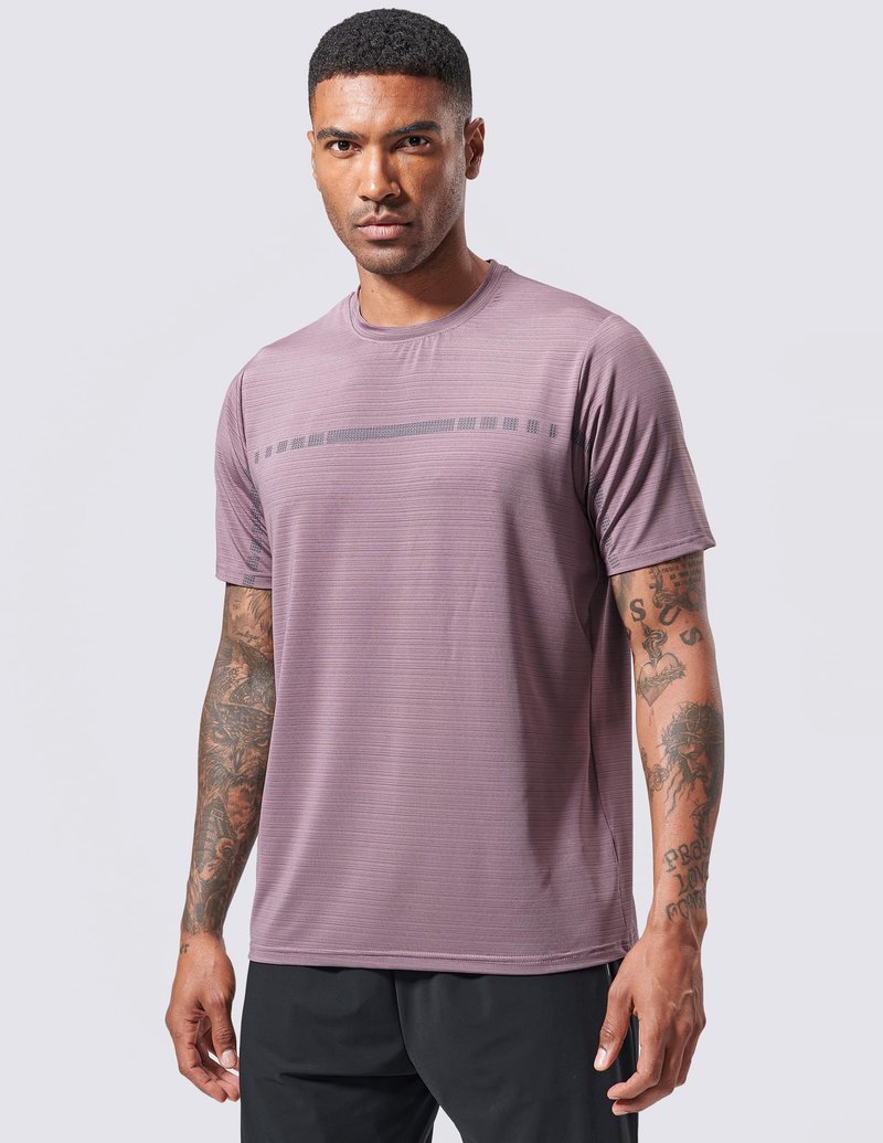 5 Pack Men’s Active Quick Dry Crew Neck T Shirts | Athletic Running Gym Workout Short Sleeve Tee Tops Bulk (Set 12, X-Large)