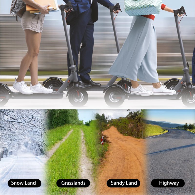 50/75-6.1 scooter tire Replacement, 8.5 Inch Tire and Tube Set,8 1/2×2 Tire and Inner Tubes, for Gotrax Gxl V2/Xiaomi M365/Pro/1S Electric Scooter [Non-Slip] [Shockproof]