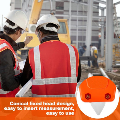 Kanayu 2 Pieces 330 ft Open Reel Retractable Long Fiberglass Tape Measure Feet and Meters Measuring Yard for Engineer Sport Field Project Construction