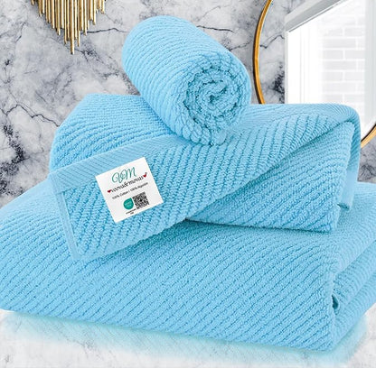 VOOVA & MOVAS Ocean Blue Towels