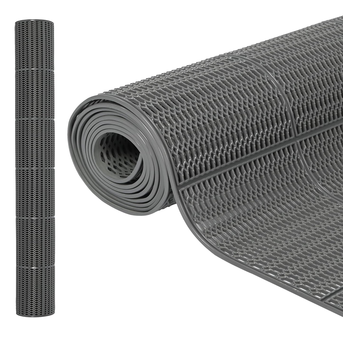 3FT*10FT Commercial Drainage Mat Non Slip Pool Mat PVC Matting Waterproof Mesh Hollow Mat for Pool Bathroom Garage Kitchen Drain Wet Area