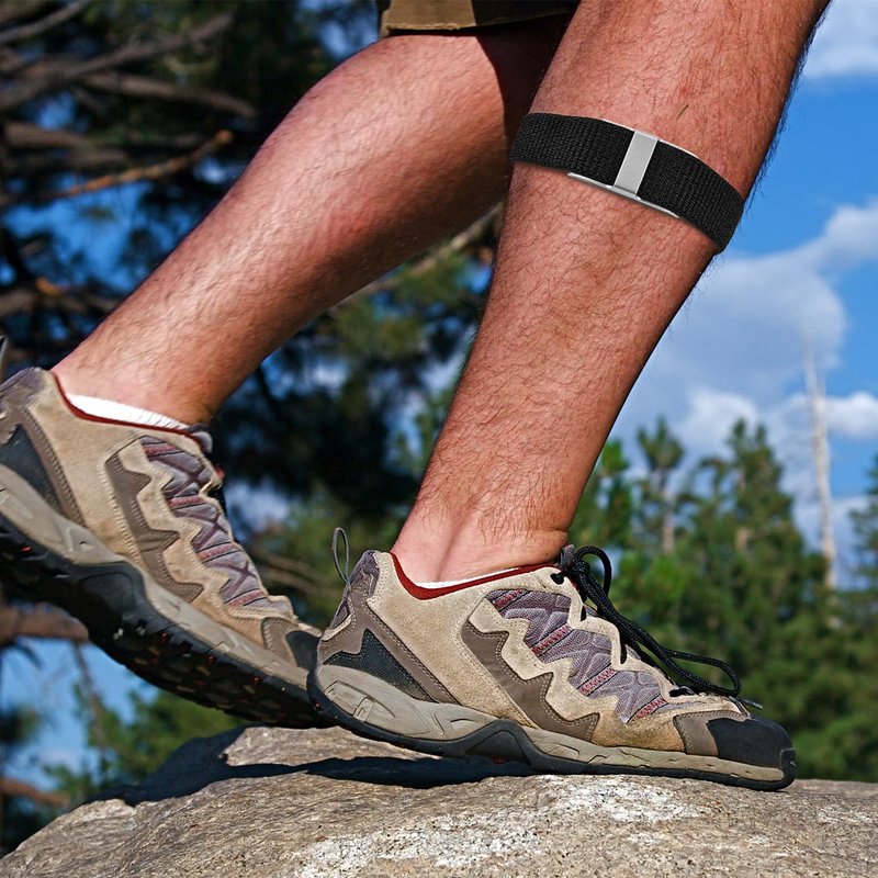 Oanux Nylon Loop Ankle/Arm/Wrist Band Compatible with Hume Band Replacement, Hook and Loop Breathable Soft Bicep Strap for Hume Band