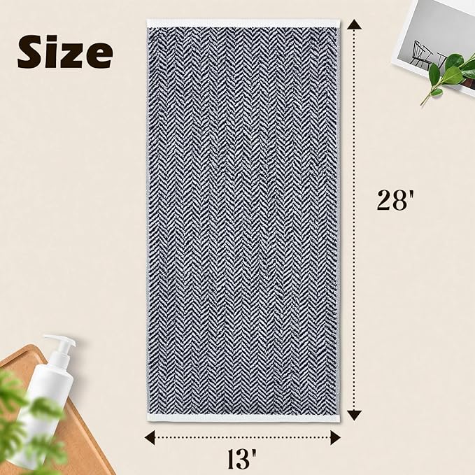 Cleanbear Hand Towels for Bathroom Set of 4