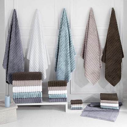 Classic Turkish Towels CTT Luxurious 100% Turkish Cotton Washcloths 6 Pack