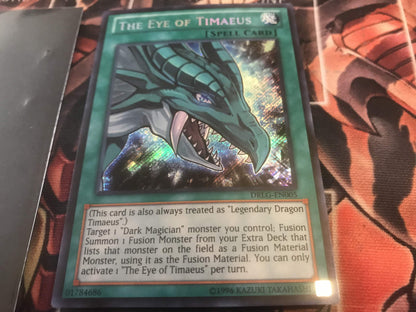 YU-GI-OH! - Eye of Timaeus (DRLG-EN005) - Dragons of Legend - Unlimited Edition - Secret Rare