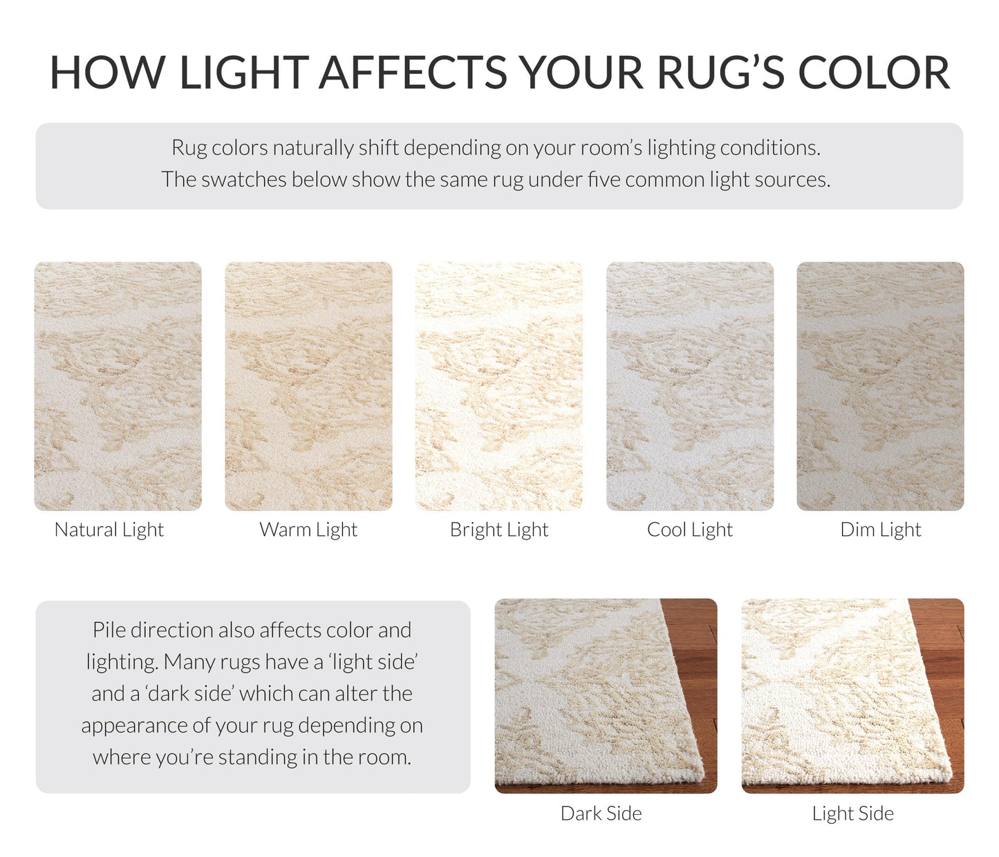 SAFAVIEH Abstract Collection Area Rug - 9' x 12', Ivory & Beige, Handmade Wool, Ideal for High Traffic Areas in Living Room, Bedroom (ABT346B)