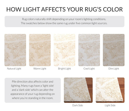 SAFAVIEH Abstract Collection Area Rug - 9' x 12', Ivory & Beige, Handmade Wool, Ideal for High Traffic Areas in Living Room, Bedroom (ABT346B)