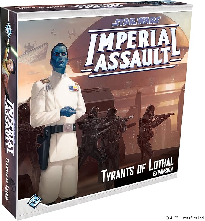 Star Wars Imperial Assault Board Game Tyrants of Lothal EXPANSION - Epic Sci-Fi Miniatures Strategy Game for Kids and Adults Ages 14+ 1-5 Players 1-2 Hour Playtime Made by Fantasy Flight Games