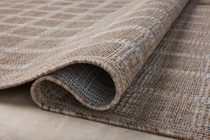 Loloi Amber Lewis Topanga Collection TOP-01 Natural/Bone 3'-11" x 5'-11" Indoor/Outdoor Accent Rug