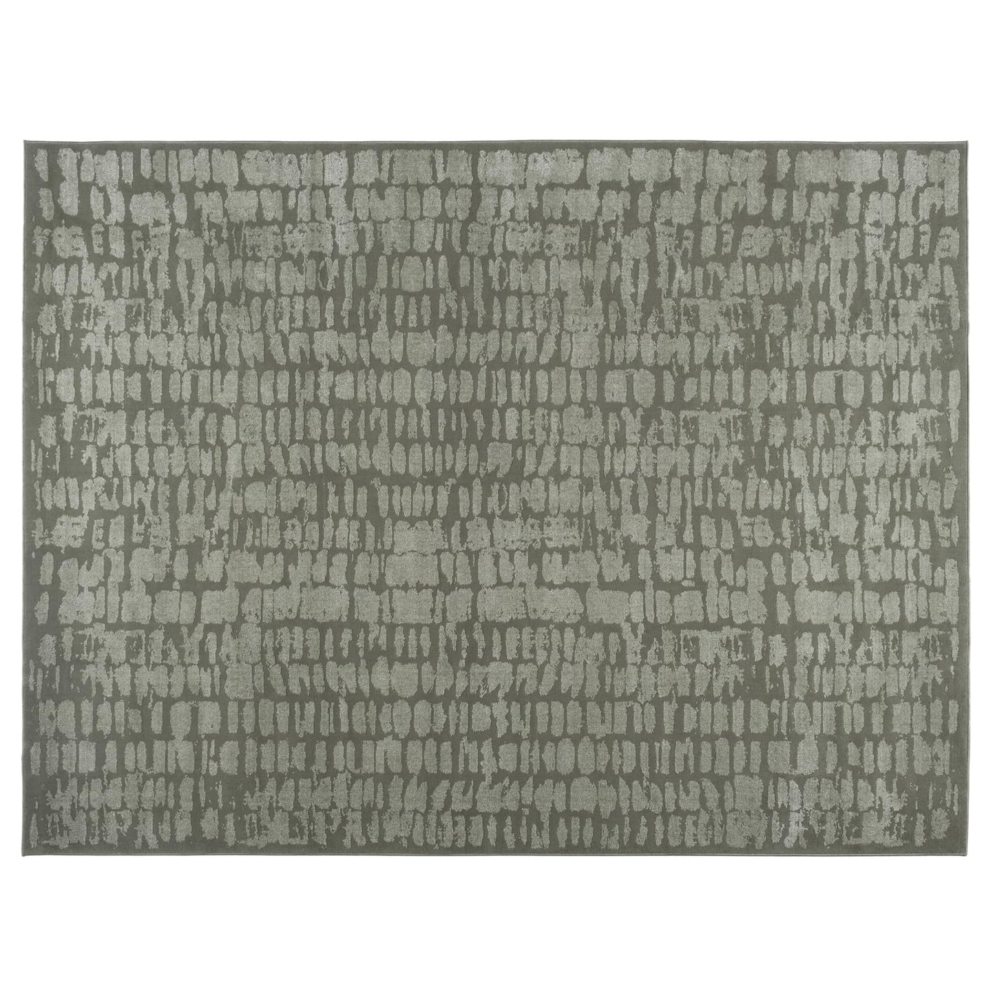 Revival Rugs Reverb 8'x10' Area Rugs for Living Room Bedroom Dining Room - Washable, Oeko-TEX Certified, Modern, Green