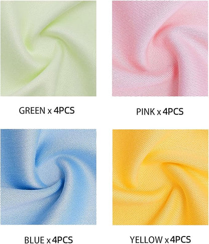 AIMI Assorted Colors Microfiber Cleaning Cloths