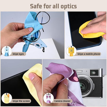 SEIBER Glasses Cleaning Cloth, Microfiber Cleaning Cloths, Eyeglasses Clean