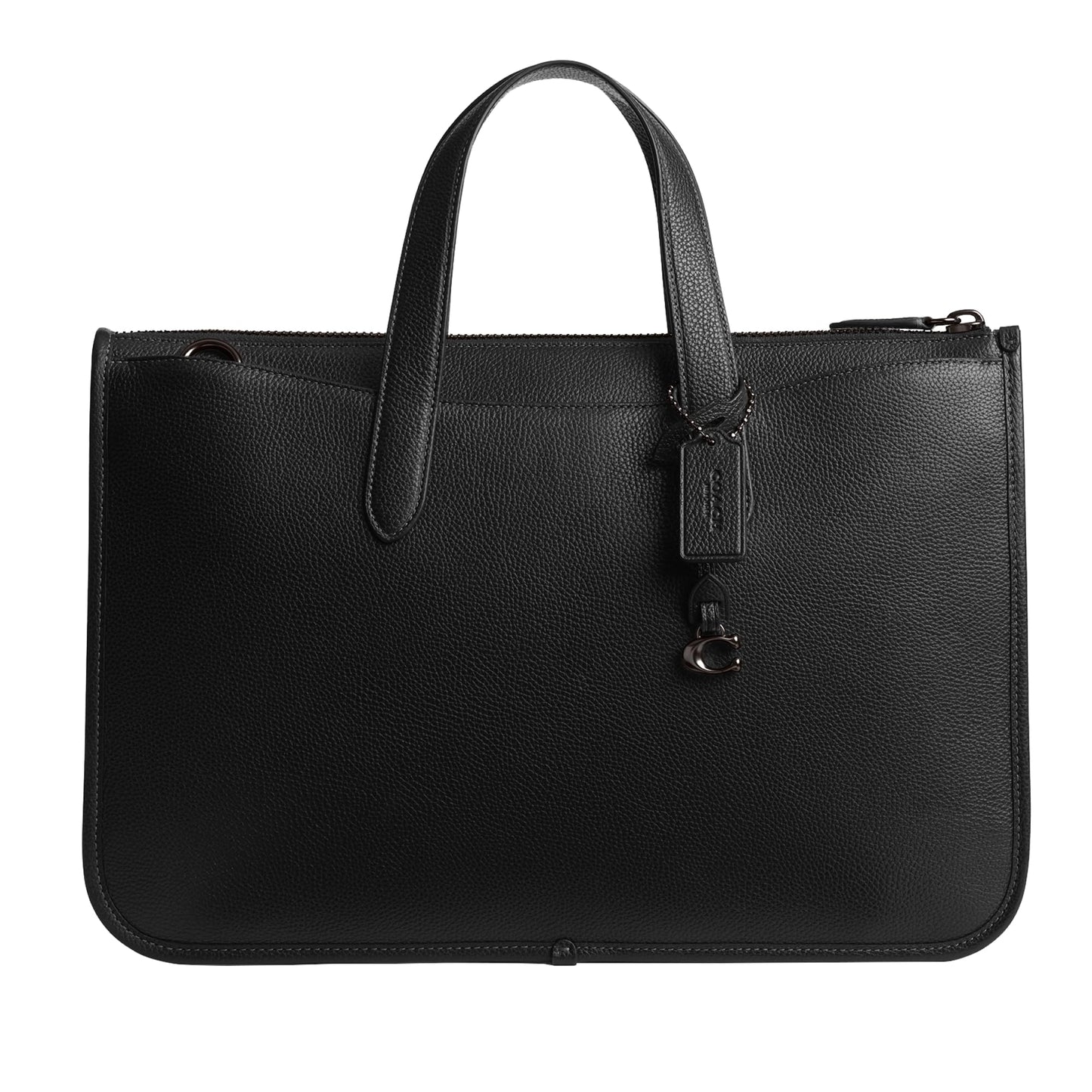 Isaac Briefcase in Pebble Leather